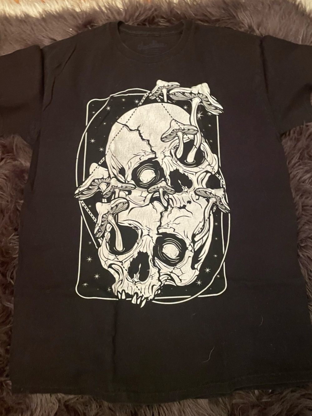 Threadless Black Crewneck Tee